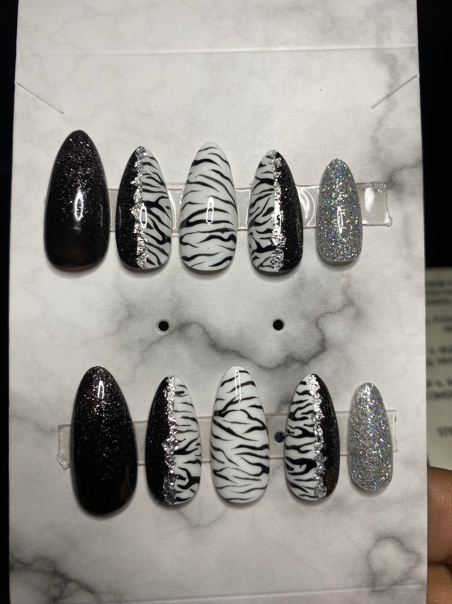 (SB) Custom Press on Nails (Free Hand Only)