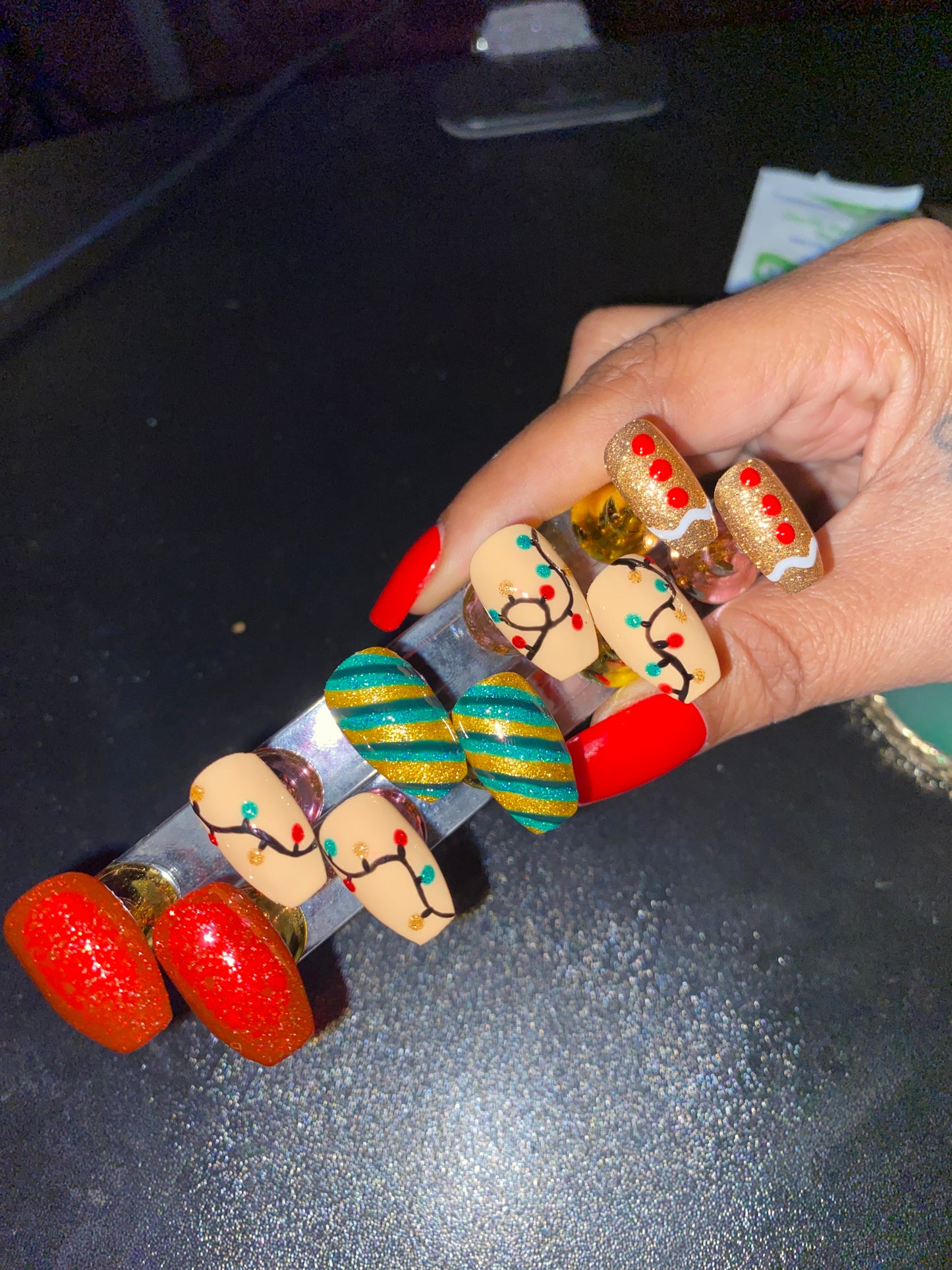 (SB) Custom Press on Nails (Free Hand Only)