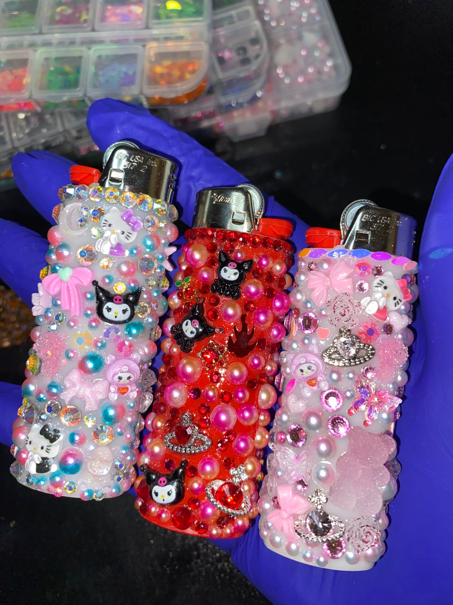 (SC) Custom Bling Lighters