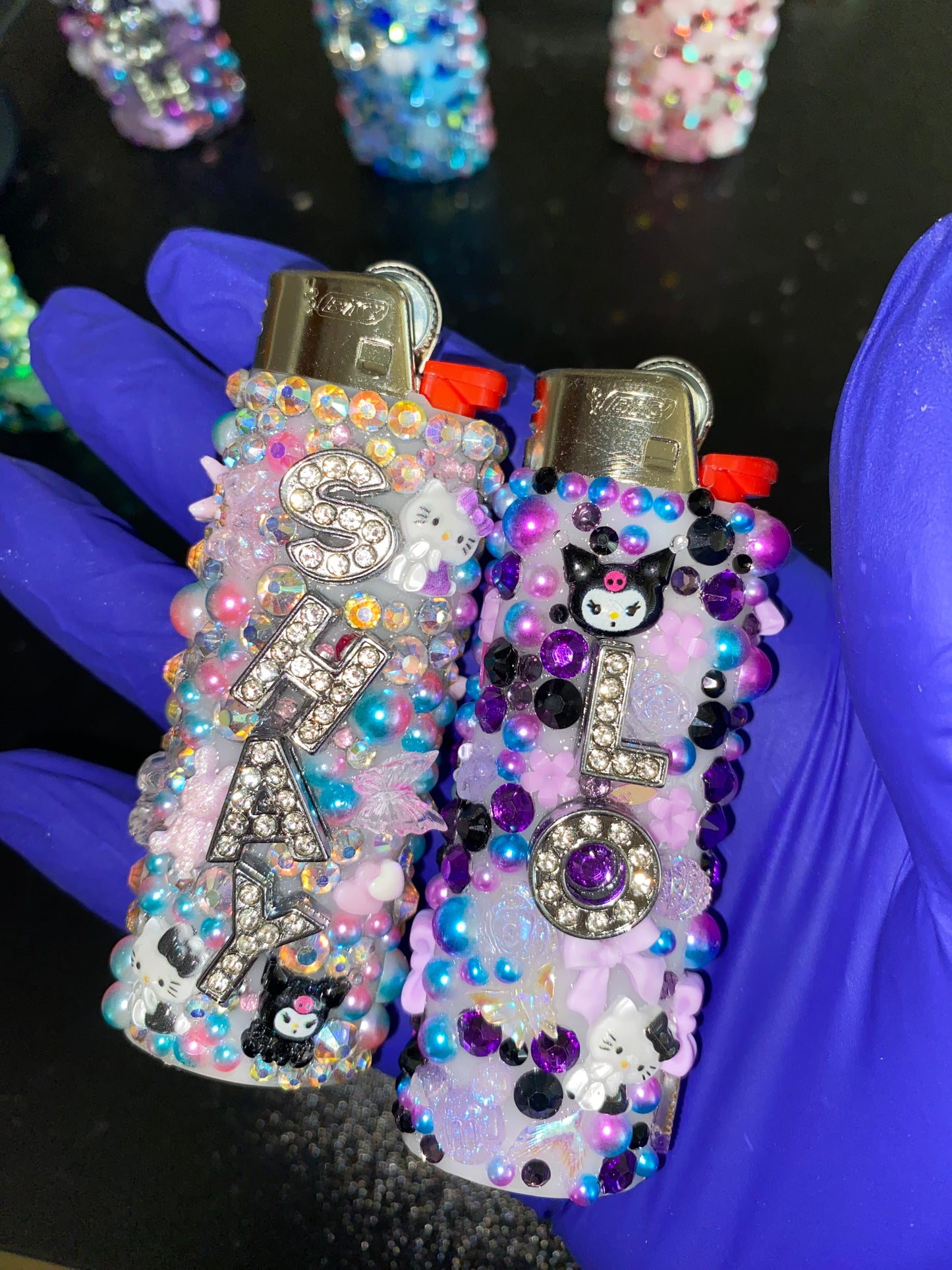 (SC) Custom Bling Lighters